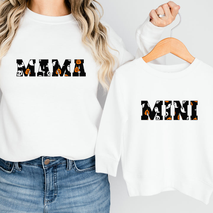 Halloween Mum and Mini Matching Sweatshirt/Vest/T-shirt