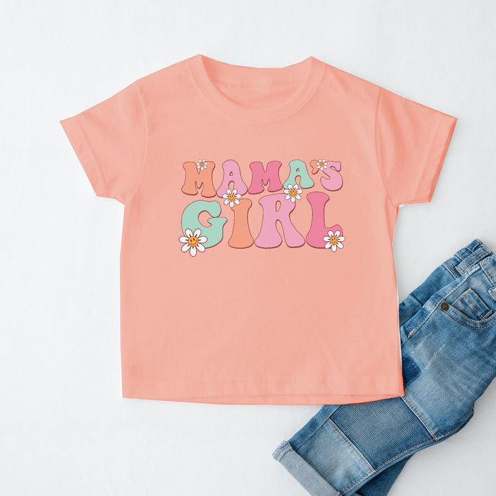 Retro Mamas Girl Childrens T-shirt