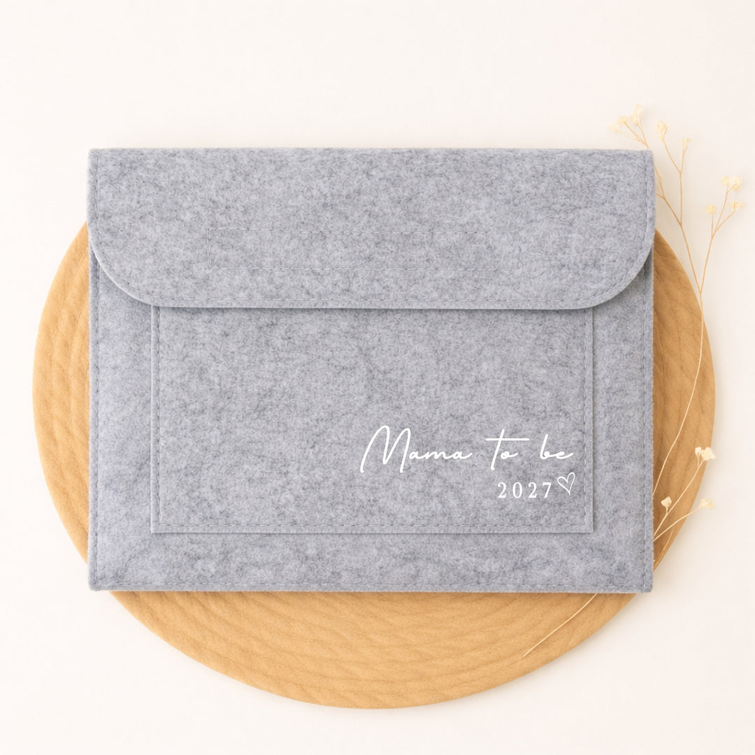 Personalised Gold Mama to Be Maternity/Pregnancy Notes Folder
