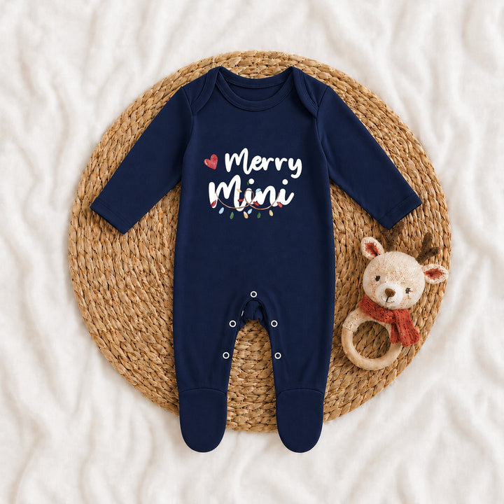 Personalised Merry Family Matching Tartan Christmas Pyjamas