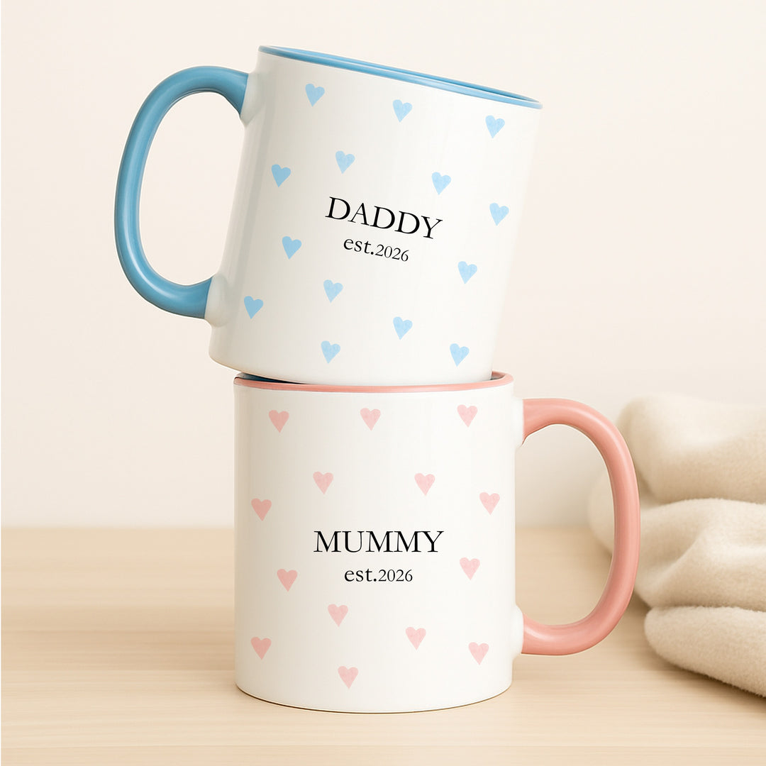 Floral Girls &amp; Custom Mugs Luxury Gift Hamper Set