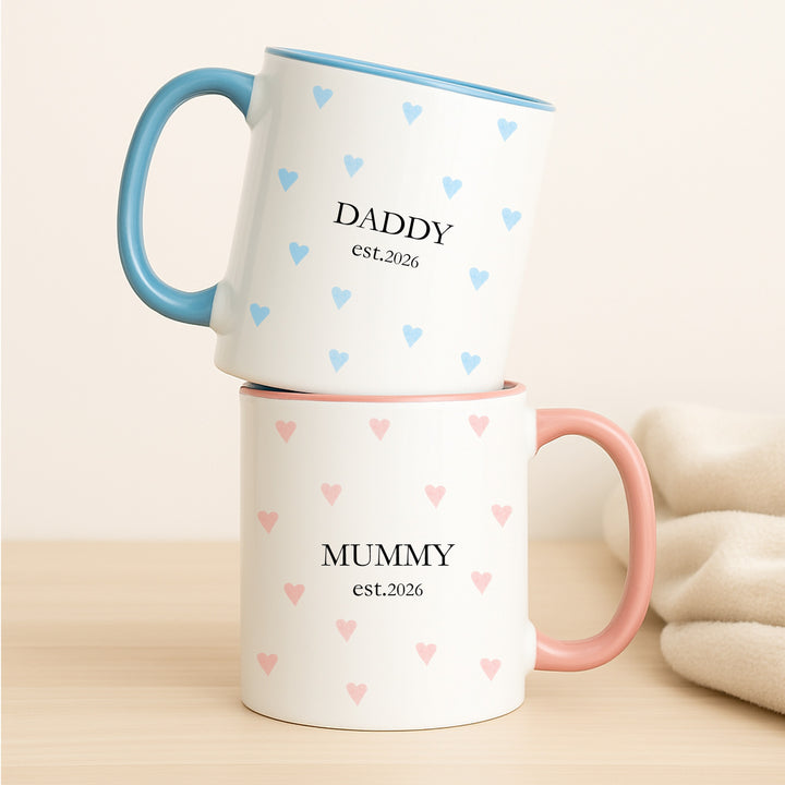 Floral Girls &amp; Custom Mugs Luxury Gift Hamper Set