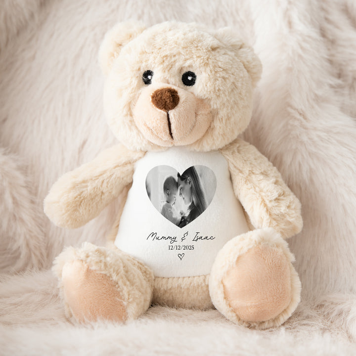 Personalised Mummy & Me Photo Teddy