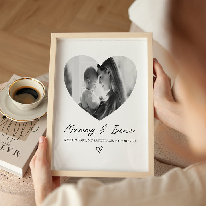 Personalised Mummy & Me Mother's Day Poster