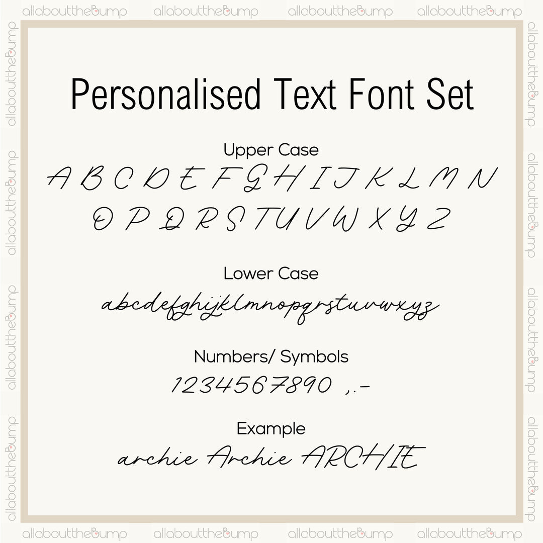 Personalised Mummy & Me Mother's Day Poster