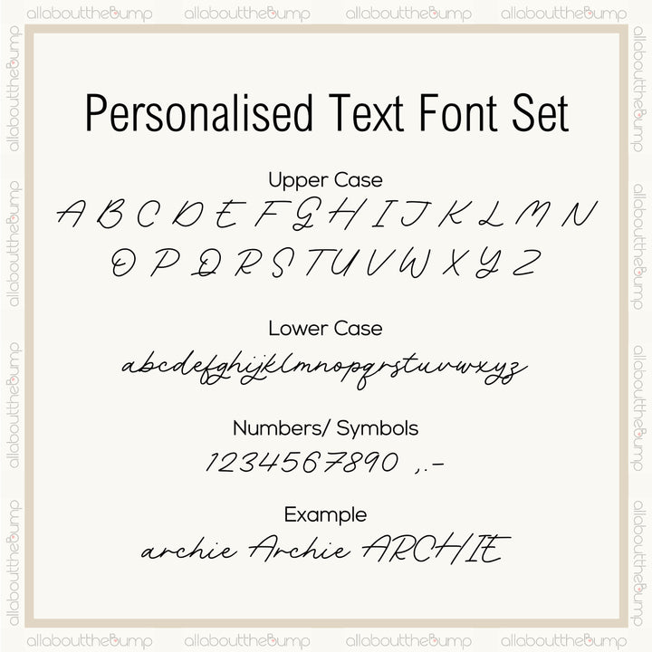 Personalised Mummy & Me Mother's Day Poster