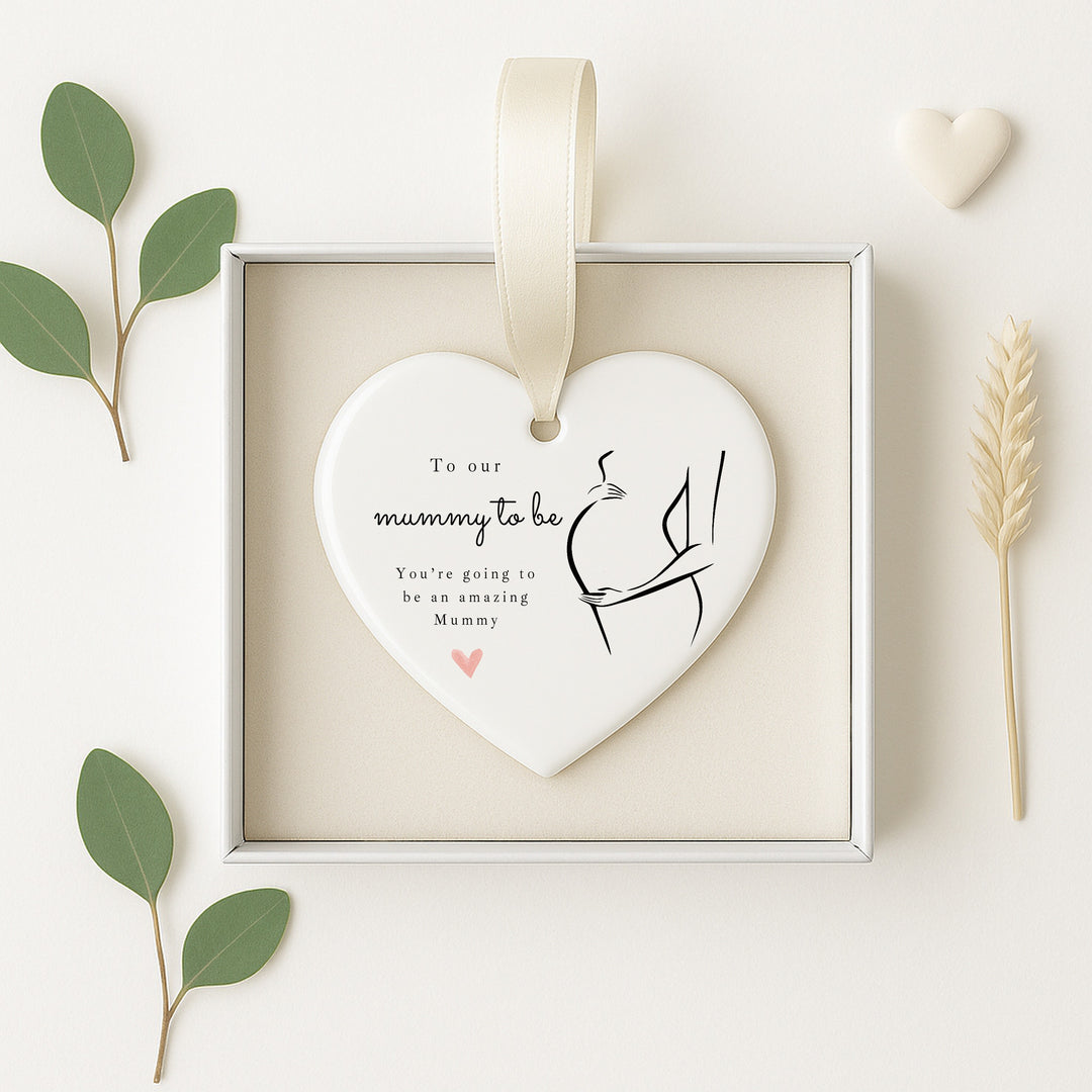 Amazing Mummy To Be Ceramic Ornament