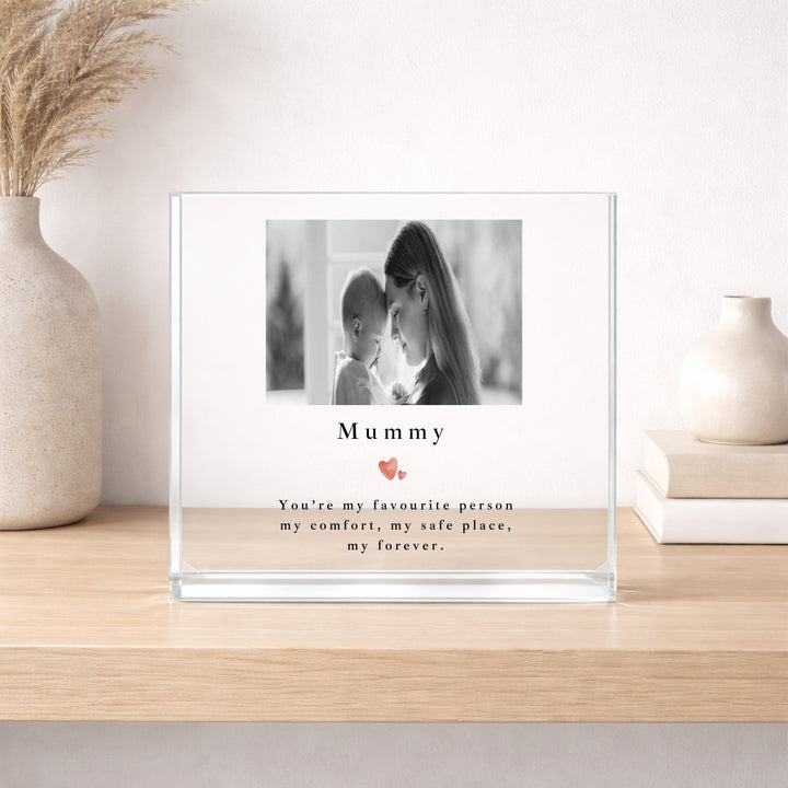 Personalised Mummy You're My Favourite Acrylic Block