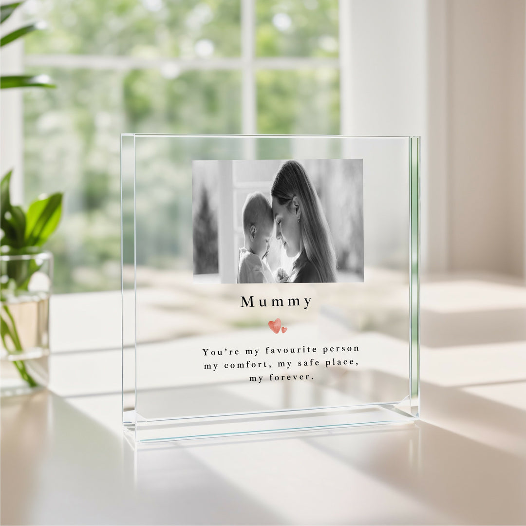 Personalised Mummy You're My Favourite Acrylic Block