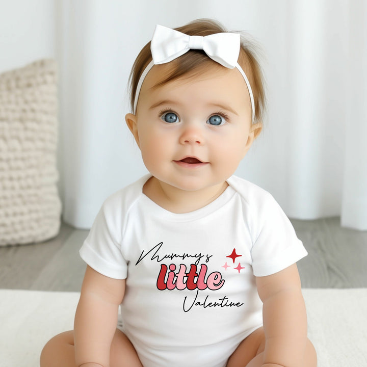 Mummy's Little Valentine Babygrow/Vest