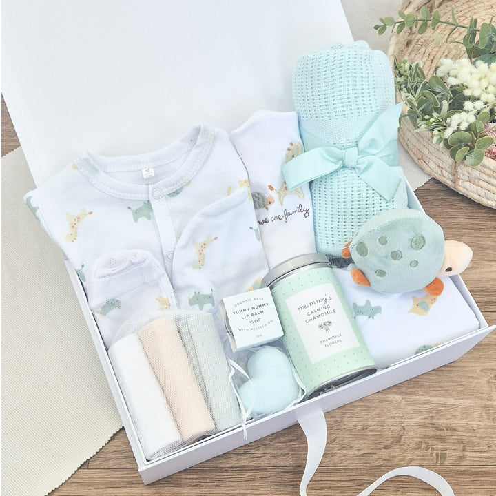 Unisex New Baby and Mum Luxury Gift Hamper Set