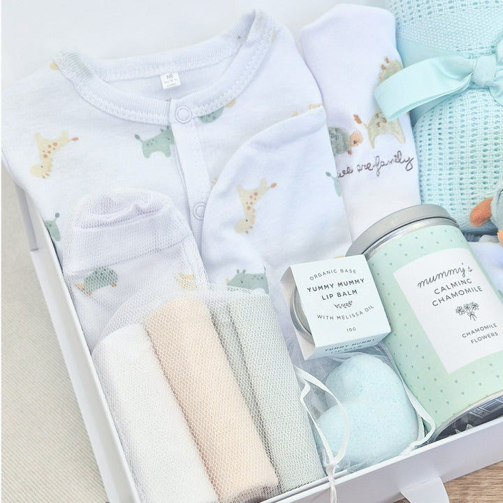 Unisex New Baby and Mum Luxury Gift Hamper Set