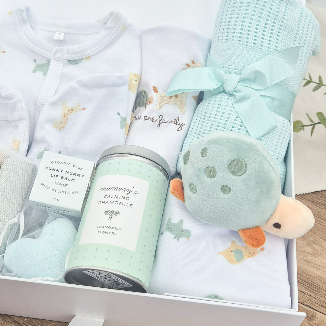 Unisex New Baby and Mum Luxury Gift Hamper Set