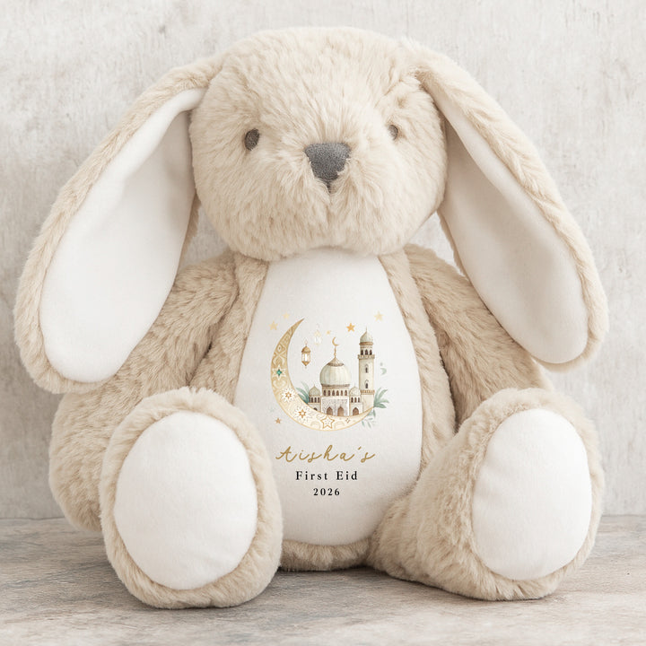 Personalised Gold Moon My First Eid Teddy
