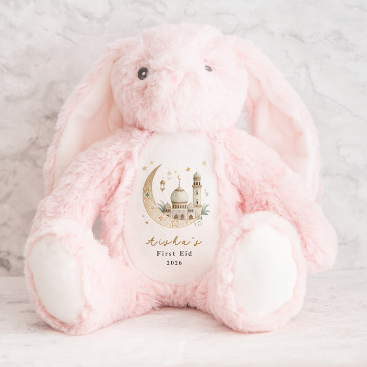 Personalised Gold Moon My First Eid Teddy