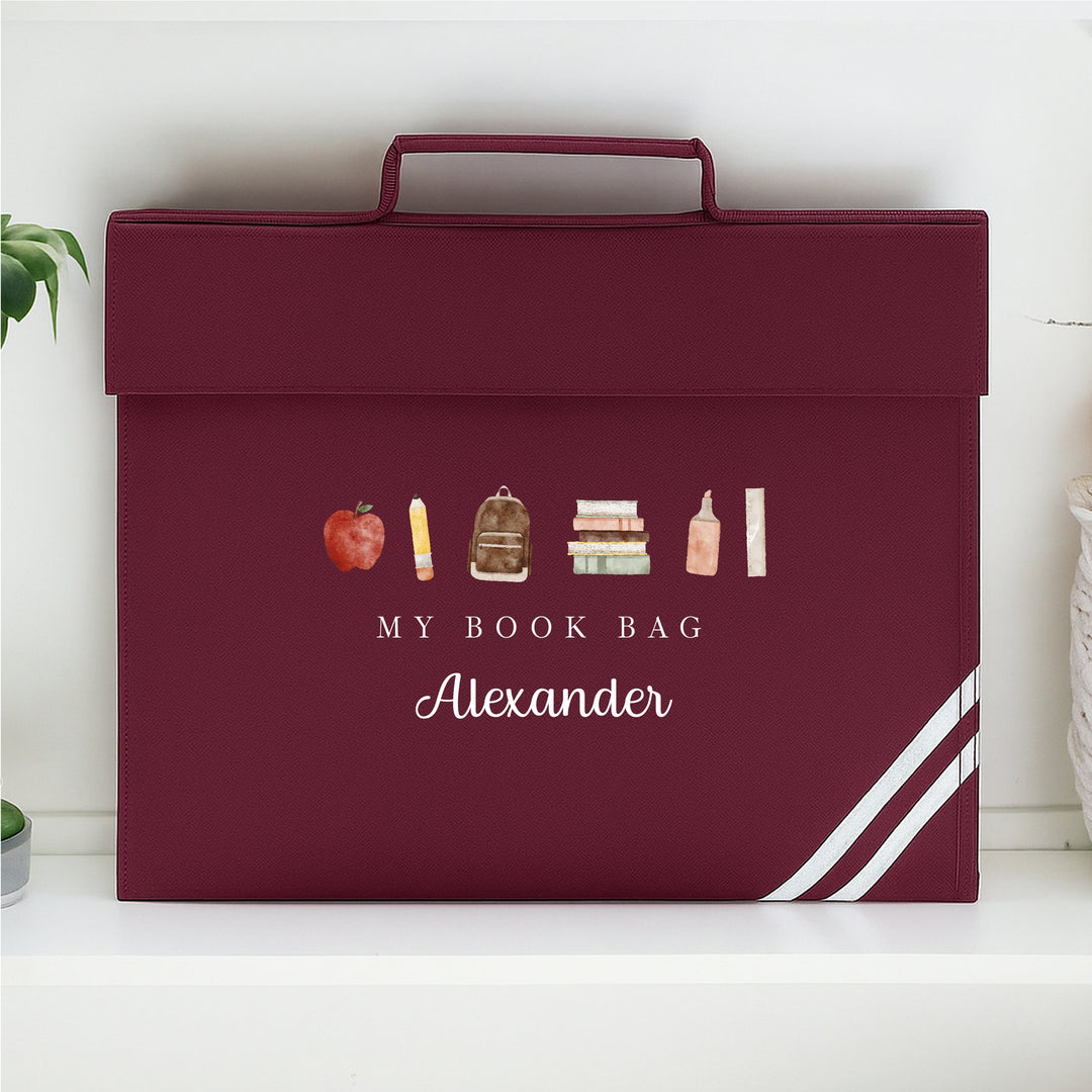 Personalised School Bookbag