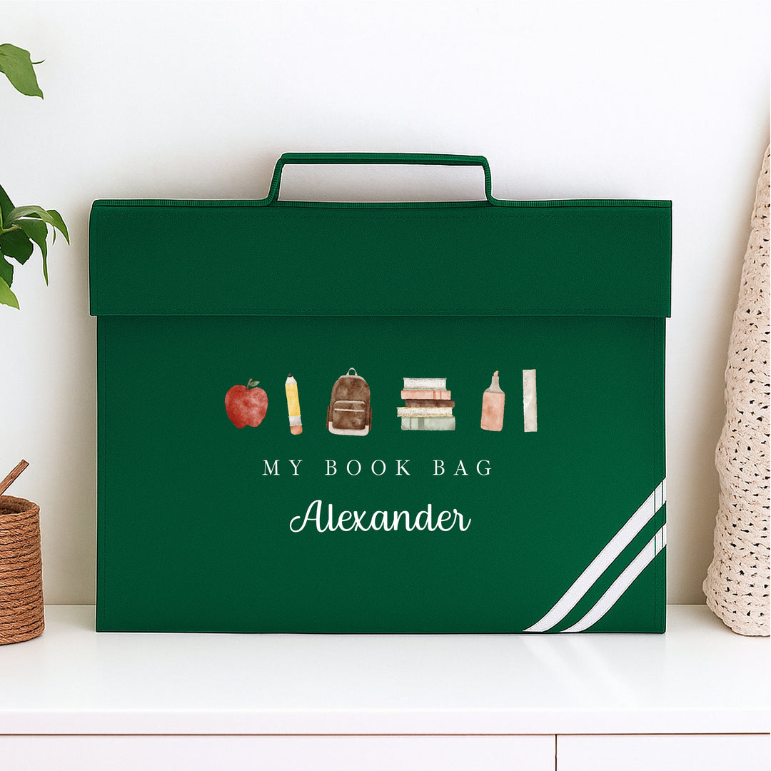 Personalised School Bookbag