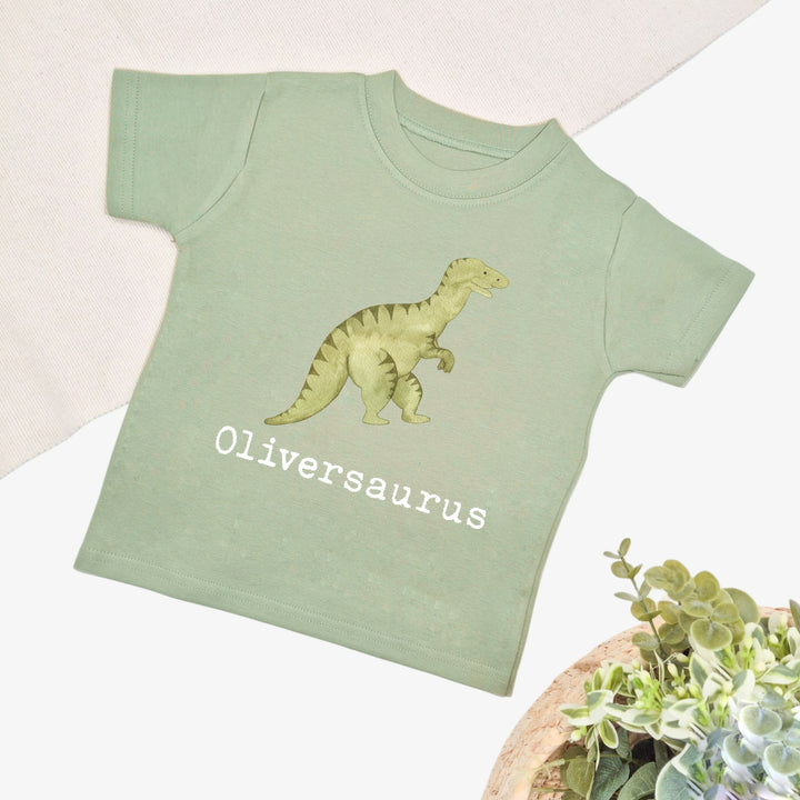 Personalised Dinosaur Children's T-shirt