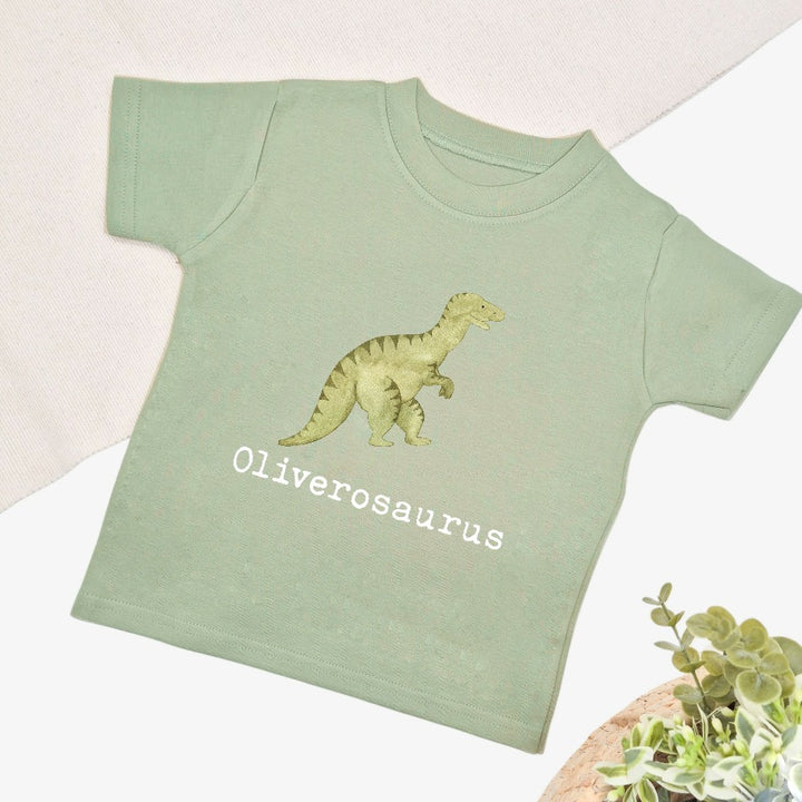 Personalised Dinosaur Children's T-shirt