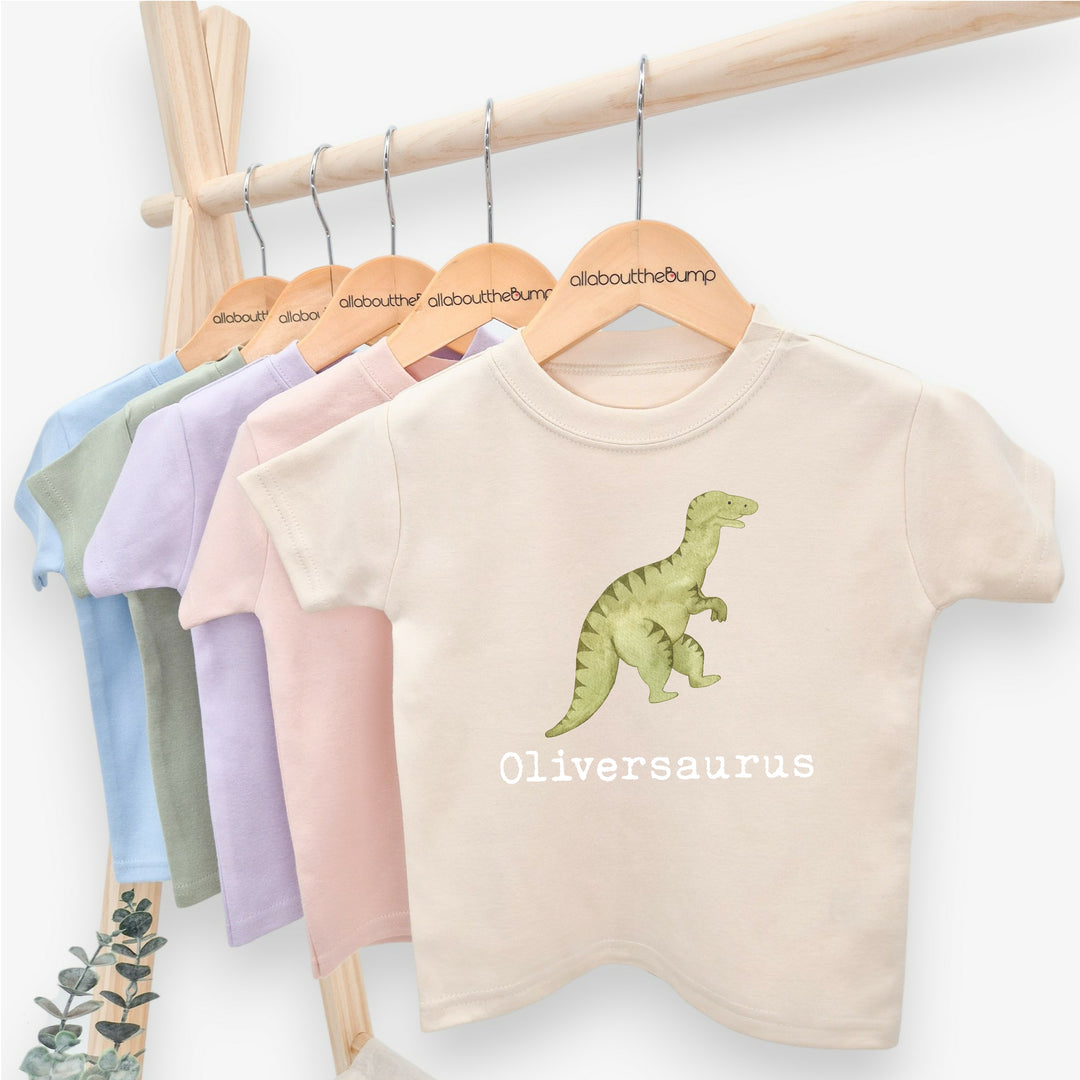 Personalised Dinosaur Children's T-shirt