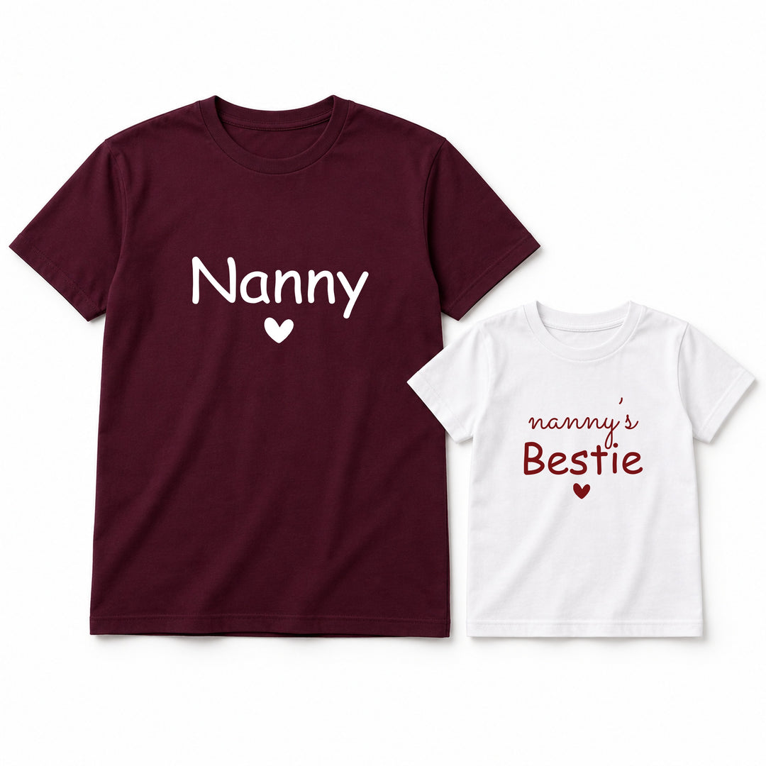 Maroon Nanny &amp; Nanny&
