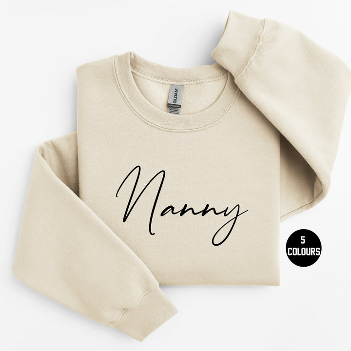 Nana Script Sweatshirt