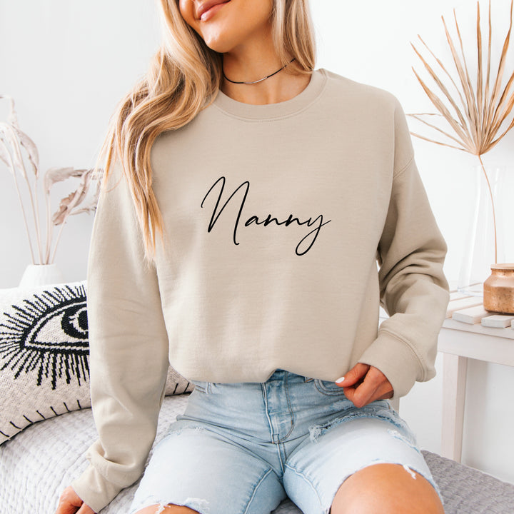 Nana Script Sweatshirt