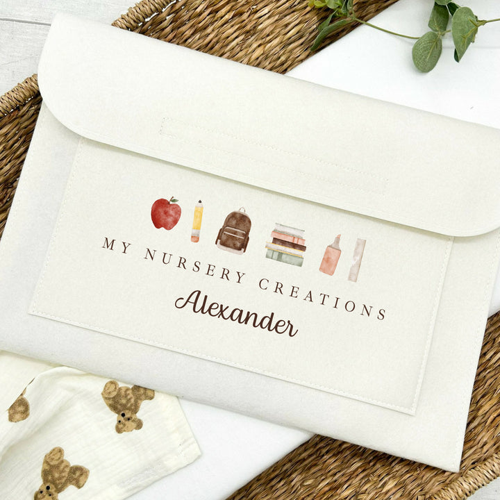 Personalised My Nursery Creations Artwork Folder