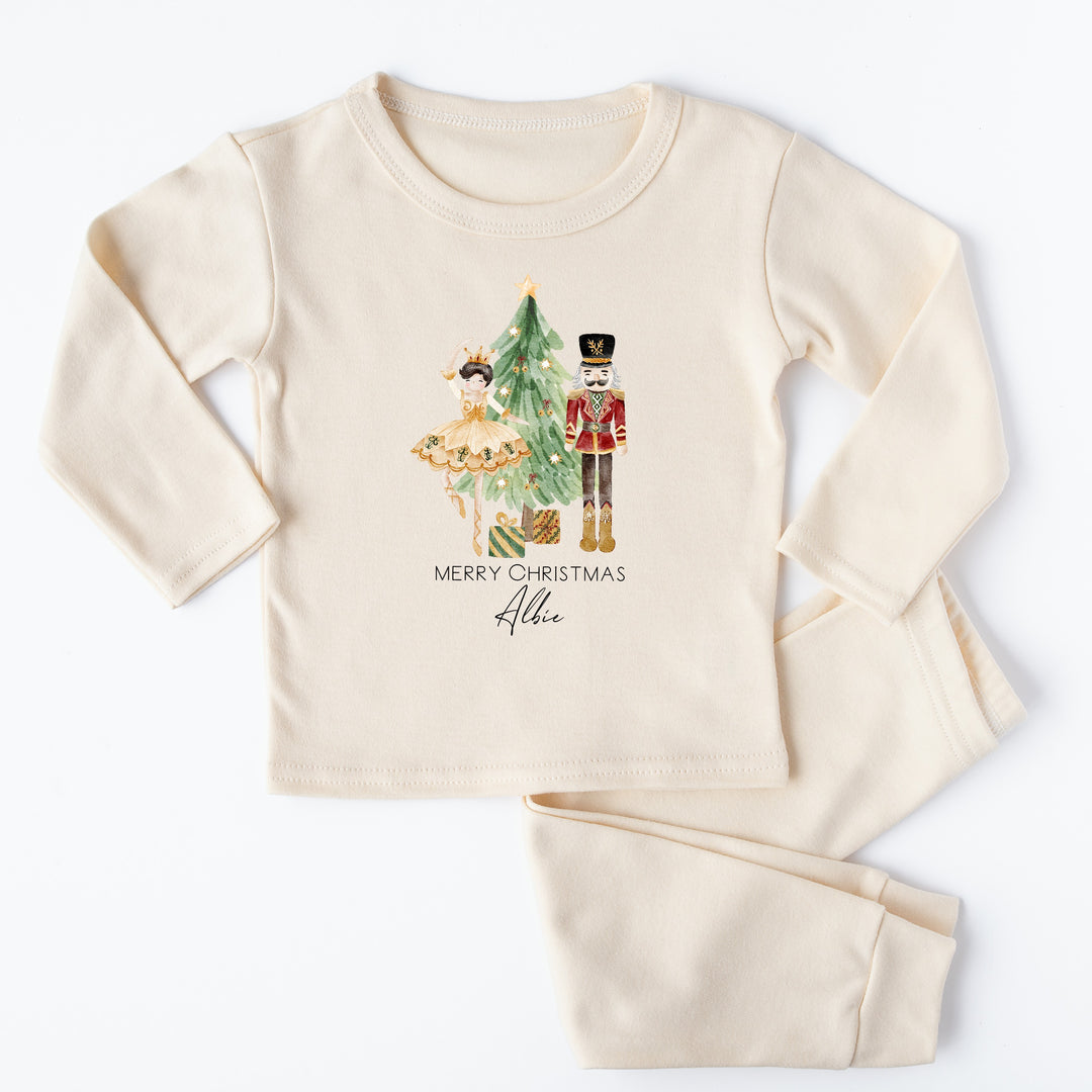 Personalised Nutcracker Tree Sibling Matching Pyjamas/Babygrow