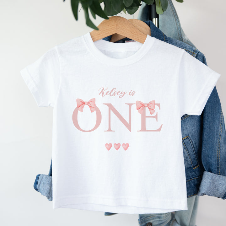 Personalised Red Cherries Birthday T-shirt