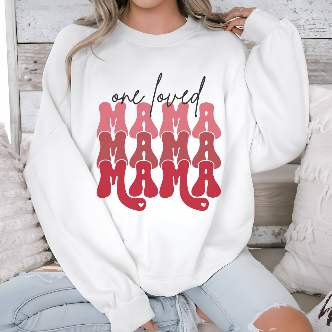 One Loved Mum and Baby Matching Sweatshirts
