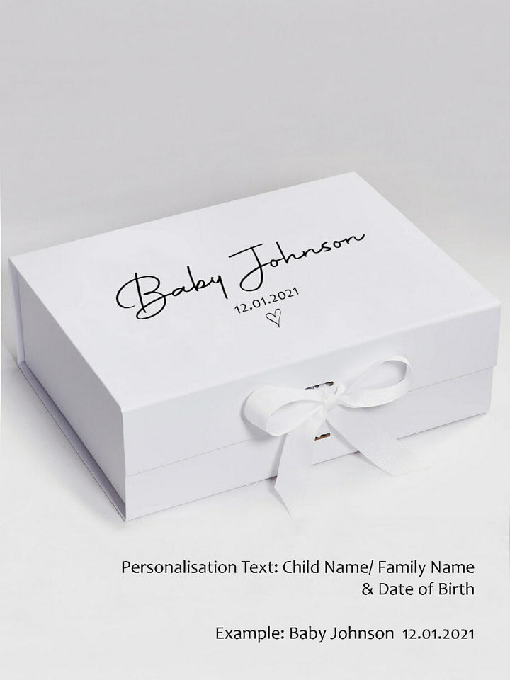 Personalised Magnetic Keepsake Gift Box: Medium