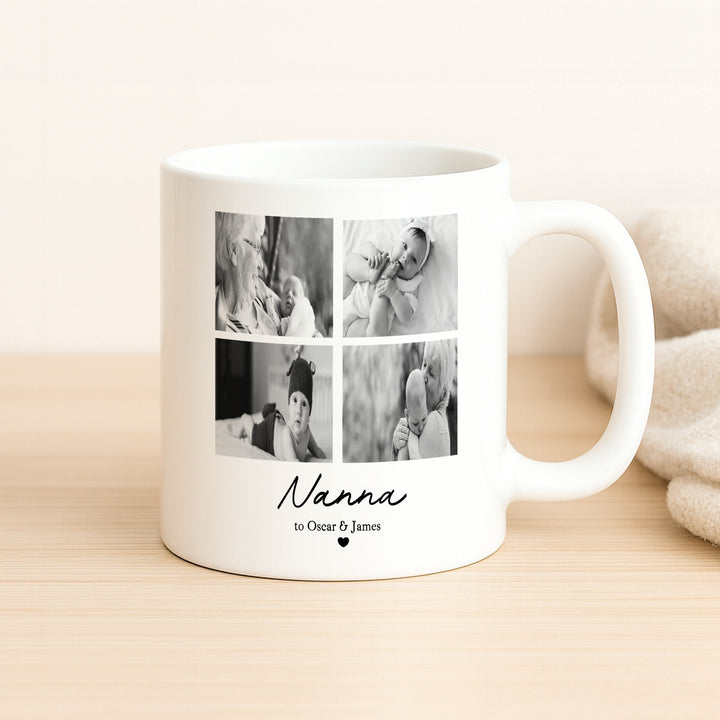 Personalised Nana Photo Mug