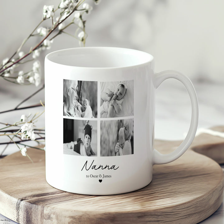 Personalised Nana Photo Mug