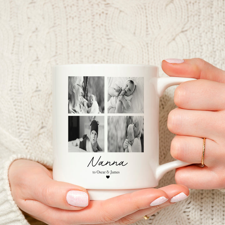 Personalised Nana Photo Mug