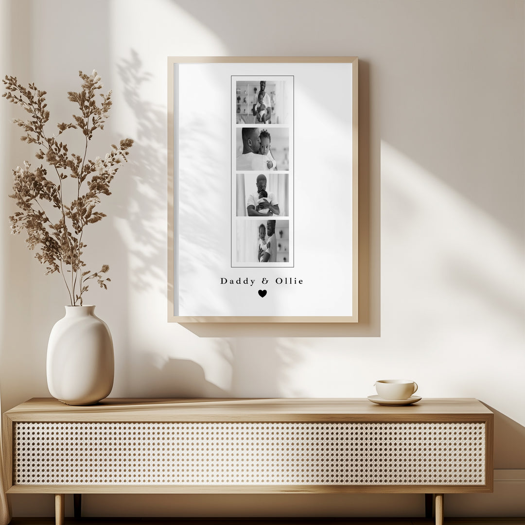 Personalised Photo Strip Father&