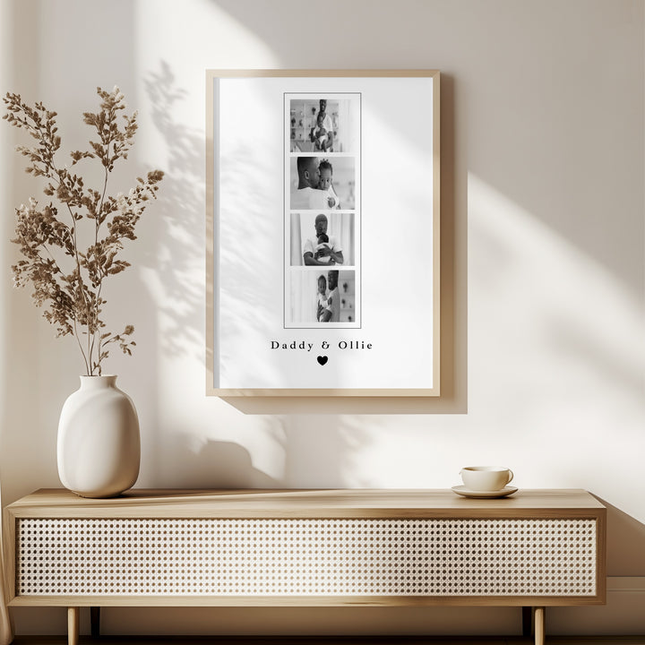Personalised Photo Strip Father&