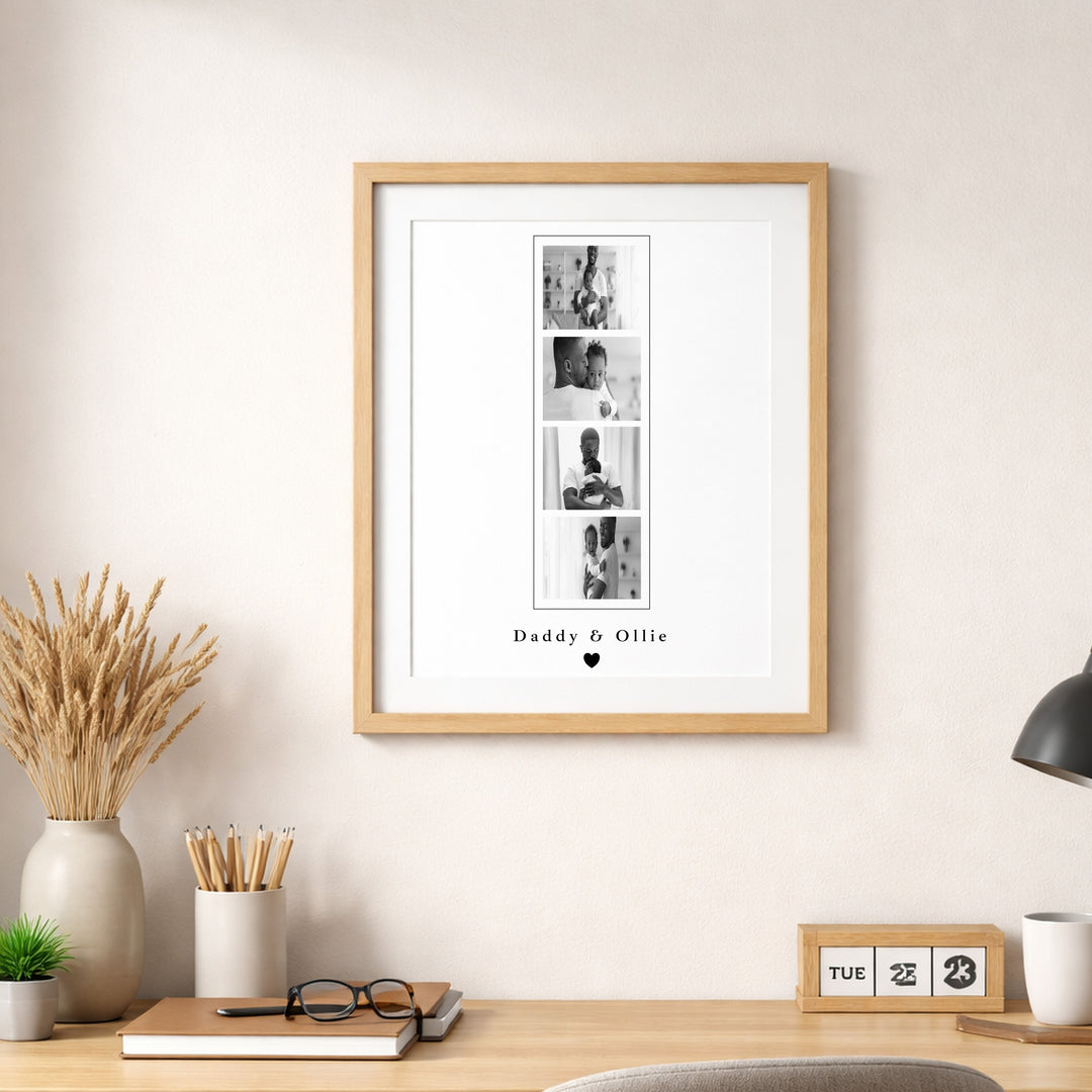 Personalised Photo Strip Father&