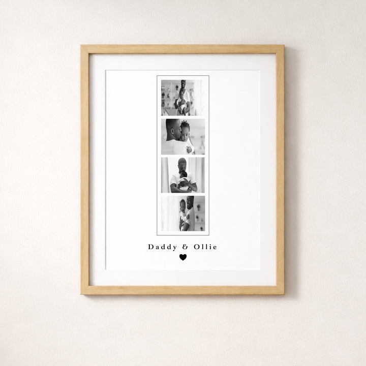 Personalised Photo Strip Father&