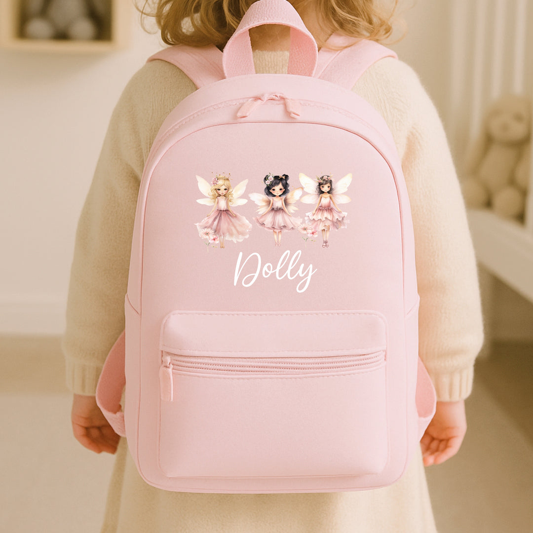 Personalised Fairies Dolls Backpack