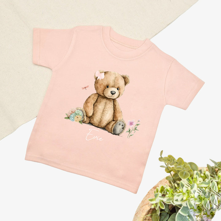 Personalised Teddy Children's T-shirt