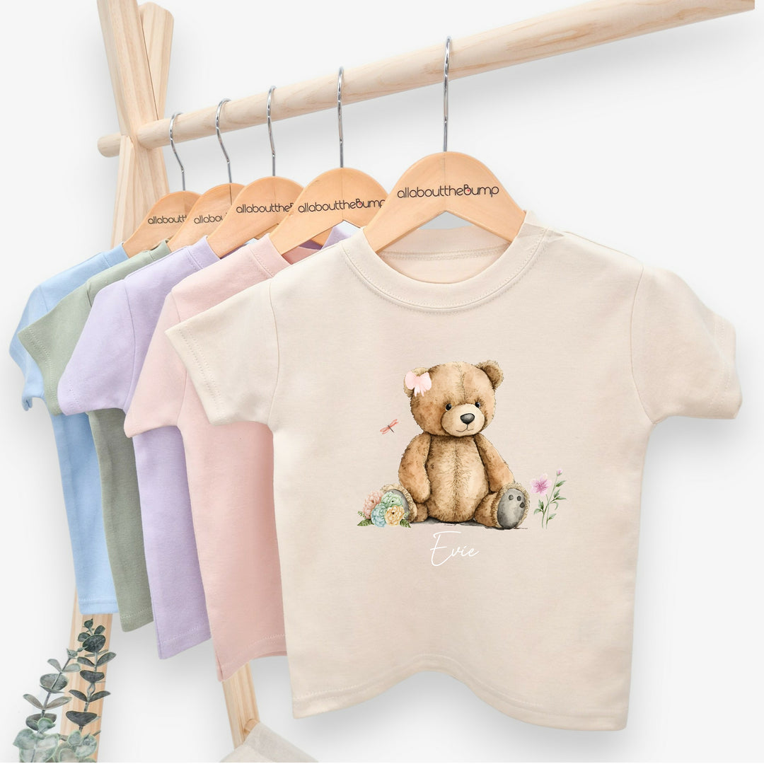 Personalised Teddy Children's T-shirt