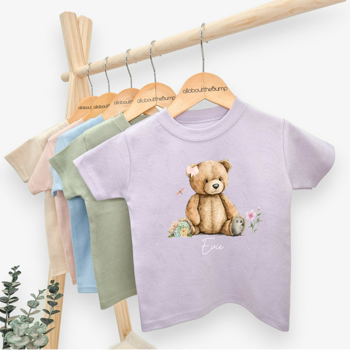 Personalised Teddy Children's T-shirt