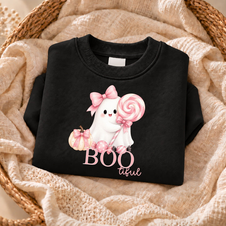 Halloween Pink Ghost Sweatshirt