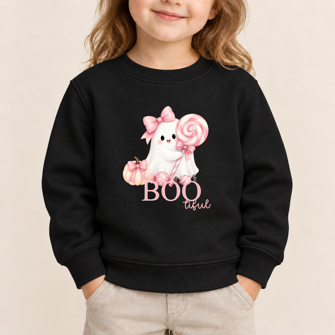 Halloween Pink Ghost Sweatshirt