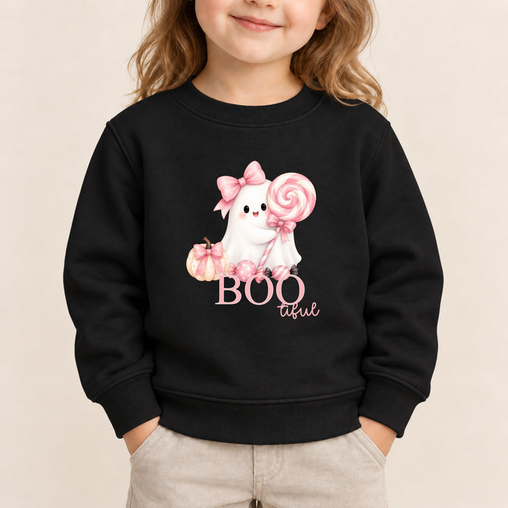 Halloween Pink Ghost Sweatshirt