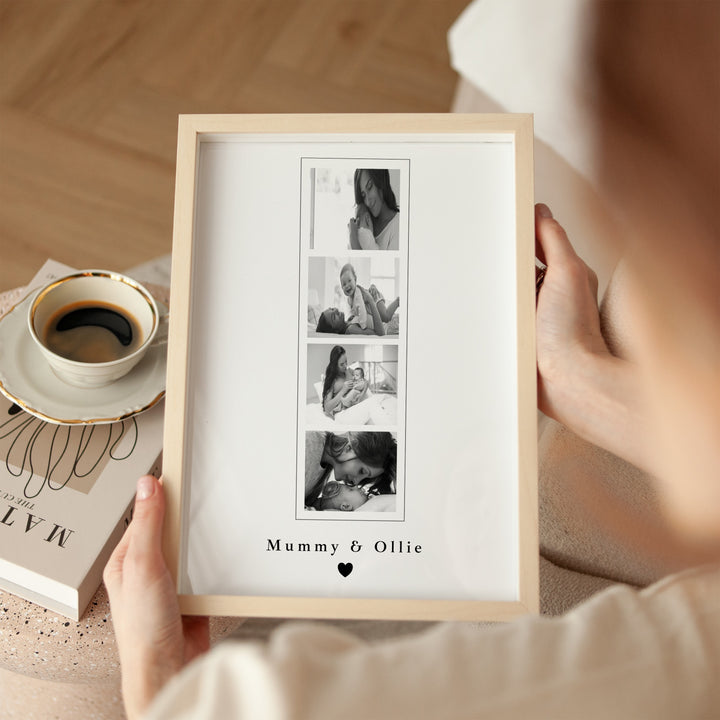 Personalised Photo Strip Mother's Day Poster