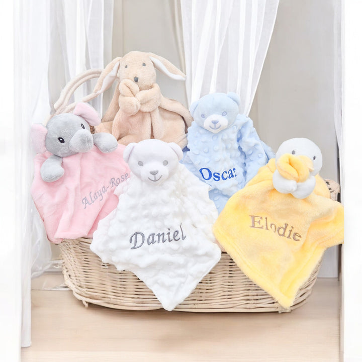 Personalised Embroidery Baby Comforter