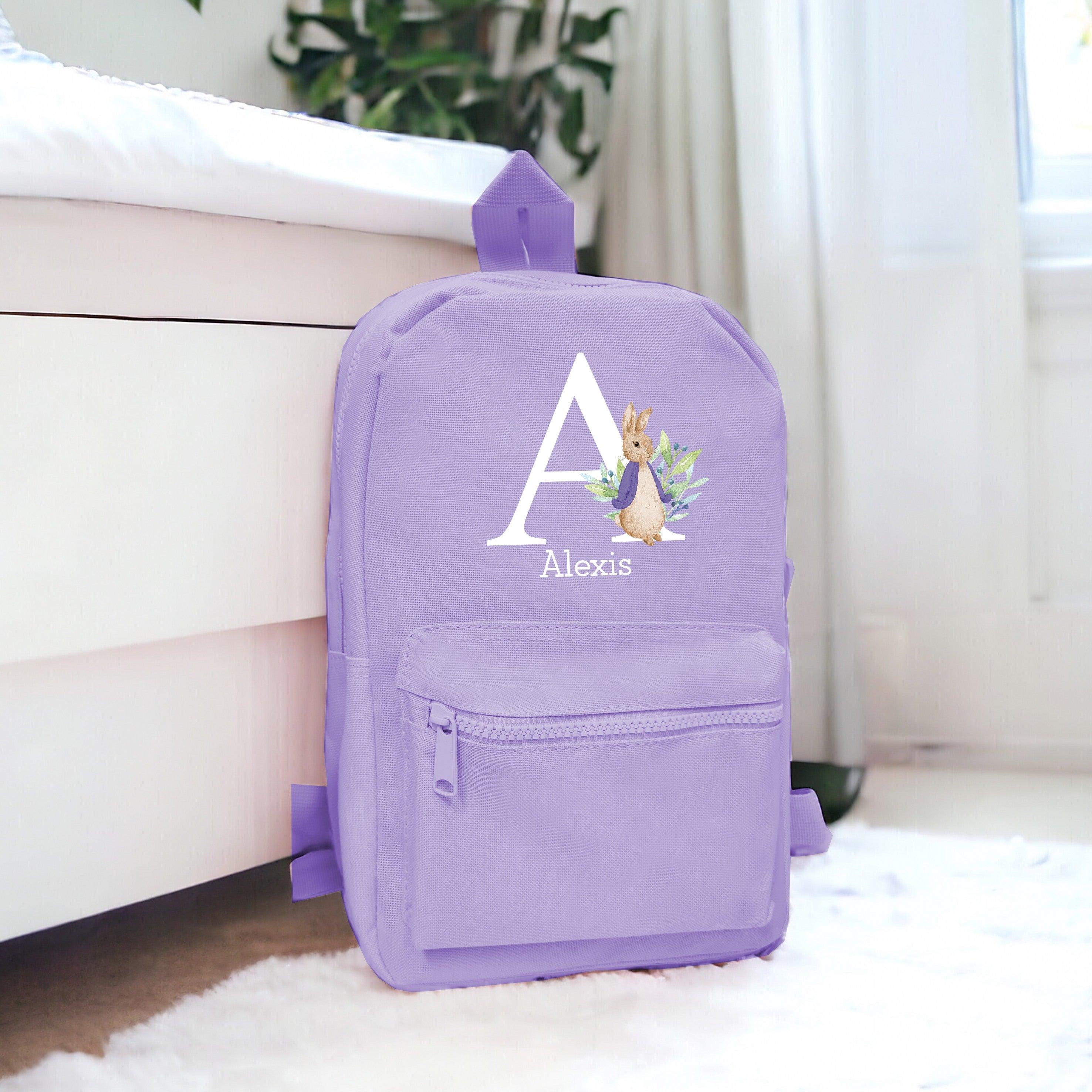 Purple back pack sale