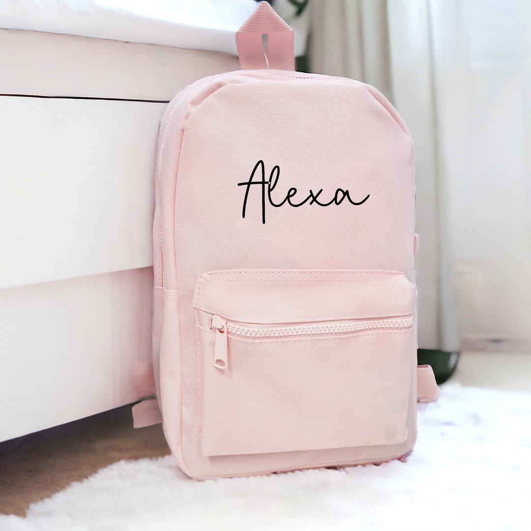 Personalised Simple Name Backpack